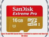 Sandisk Microsdhc Extreme PRO 95mb/s 16gb Sdsdqxp-016g with TRR Sd Adapter