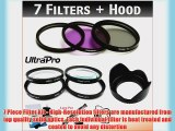 NEW 58mm UltraPro PREMIUM Filter Kit   Lens Hood Bundle Includes Multi-Coated 3 PC Filter Kit