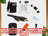 Must Have Accessory Kit For Panasonic Lumix DMC-TS5 DMC-TS5D DMC-TS5K DMC-TS5A DMC-TS5S DMC-TS6