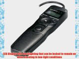 Bower LCD Timer and Remote Shutter Release for Canon EOS 1C/3/1D/1Ds/1Ds MkII/1Ds MkIII/10D/20D/30D/40D/50D/5D/5D