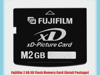 Fujifilm 2 GB XD Flash Memory Card (Retail Package)