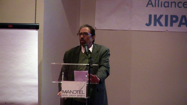 Prof.Riyaz Punjabi Speech Part2 at JKIPA Conference at geneva 13.03.2015