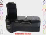 Maximal Power Replacement Battery Grip for Canon Eos Rebel XSI 450D/500D/1000D (Black)