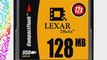 Lexar Media High Speed 128MB 12x CompactFlash CF Flash Memory Card