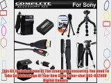 Advanced Accessory Kit For Sony Cyber-shot DSC-HX200V Digital Camera Includes Extended (1000mAh)
