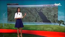 El-Arabiya spikeri Hava Durumu Sunarken Yere Çakıldı