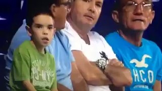 Dünya Kupasında Kameraya Çıkan Çocuk