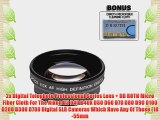 2x Digital Telephoto Professional Series Lens   DB ROTH Micro Fiber Cloth For The Nikon D3