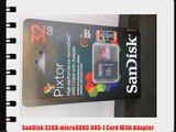 SanDisk 32GB microSDHC UHS-I Card With Adapter