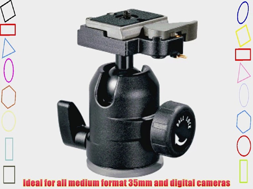 Manfrotto 488RC2 Midi Ball Head with RC2 Rapid Connect System (3157N)