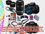 Canon EOS Rebel T4i 18.0 MP CMOS Digital SLR Camera with EF-S 18-55mm f/3.5-5.6 IS II Zoom