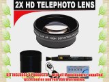 2x Digital Telephoto Professional Series Lens   Lens Adapter Tube (If Needed)   Lenspen   Lens