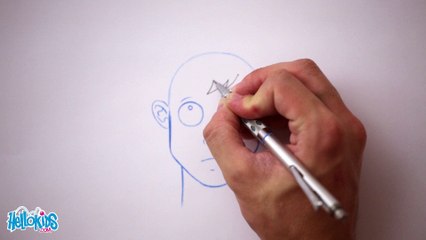 Dessiner une coiffure : Ébouriffée