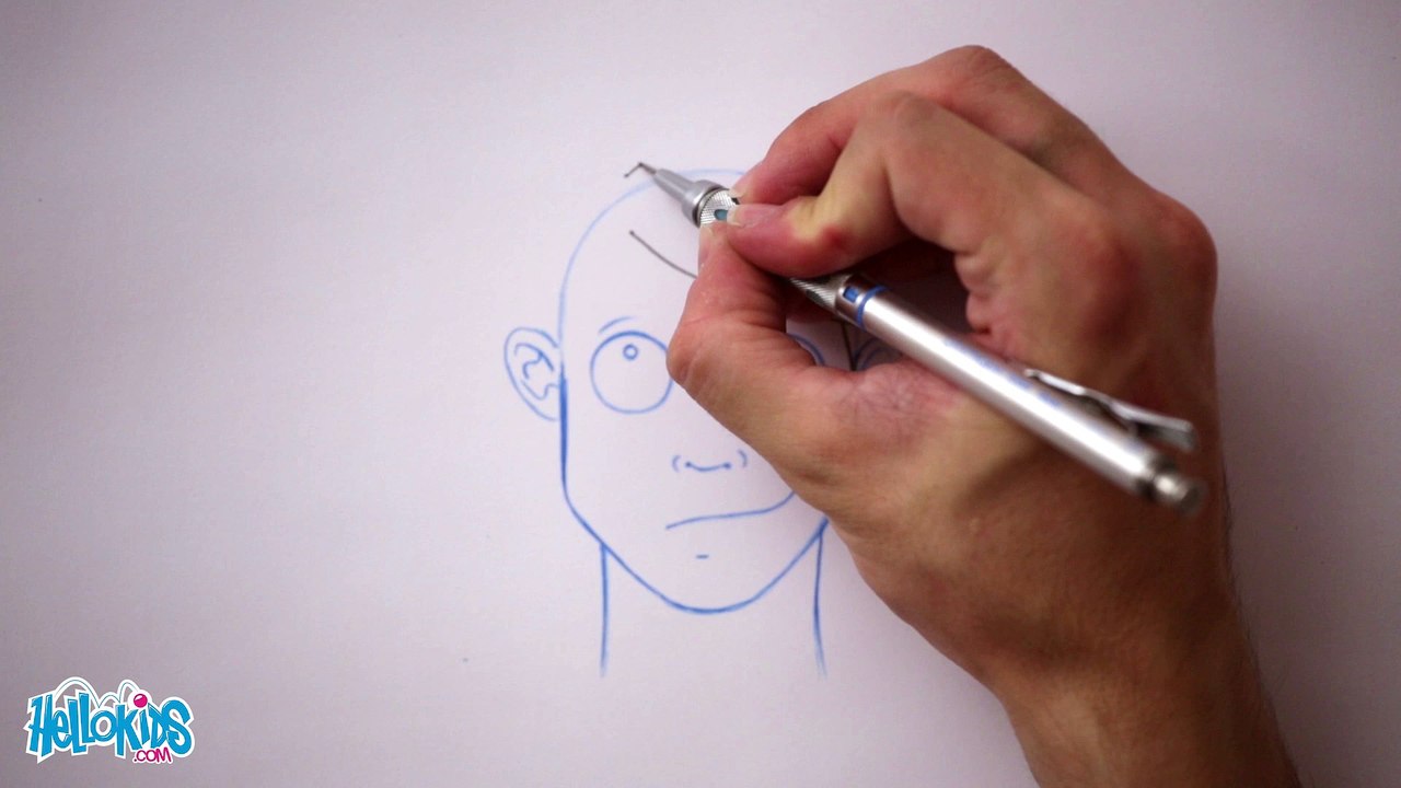 Dessiner une coiffure : La mèche