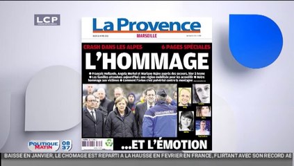 Revue de presse régionale du 26 mars 2015
