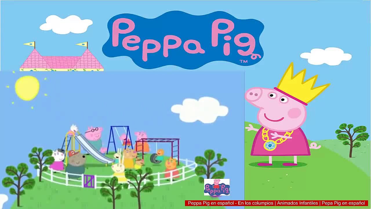 Peppa Pig en español - En los columpios | Animados Infantiles | Pepa Pig en español