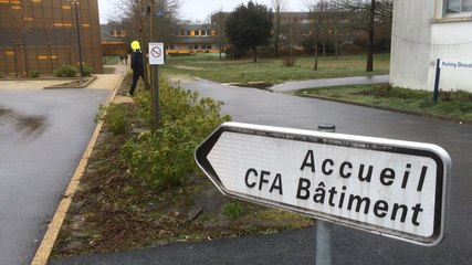Débrayage au CFA du bâtiment