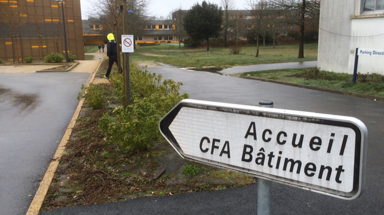 Débrayage au CFA du bâtiment