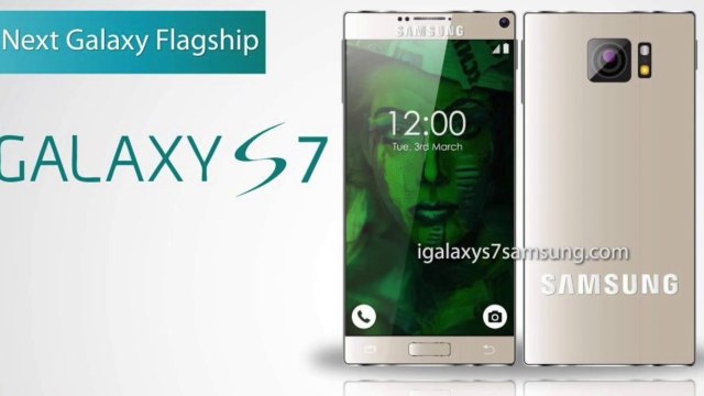 Samsung Galaxy S7 : concept avec un écran de 5,2 pouces