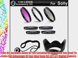 72mm Filter Kit Bundle For Sony SLT-A77 Sony a77 Digital Camera Includes 72mm Multi-Coated