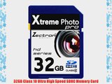 Zectron Pro Memory Card for LUMIX TS5: Lifestyle Tough Camera 32GB Class 10 High Speed SDHC