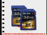 Trade Twin Pack 2 x 32GB Memory Card class 10 SD SDHC Memory Card class 10 FOR Kodak EasyShare