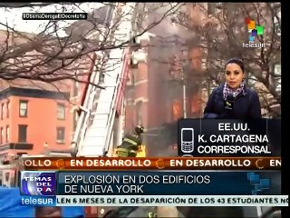 EEUU: explosión en un edificio de Nueva York deja más de 30 heridos