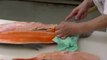 Japanese Cuisine Cooking - How to make Salmon Sushi