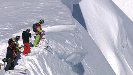 FWT15 - Run of Stefan Hausl (AUT) Swatch Freeride World Tour 2015 Haines Alaska, USA