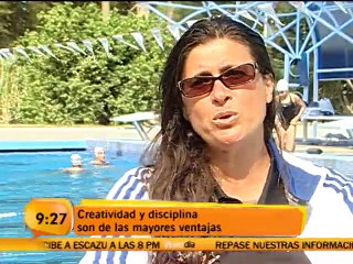 Nado sincronizado podría estimular la creatividad de las niñas