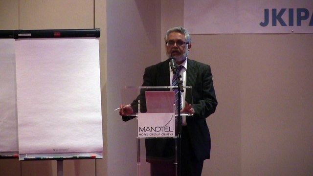 Guhlam Hussain Councillor UK Speech at JKIPA Conference at Geneva 13.03.2015