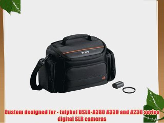 Sony ACCAMFH Accessory Kit for H Series Battery Digital SLR Cameras (Black)