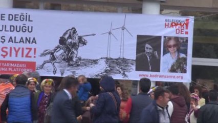 Bodrum Davullu- Zurnalı ve Don Kişot'lu Renkli Res Eylemi