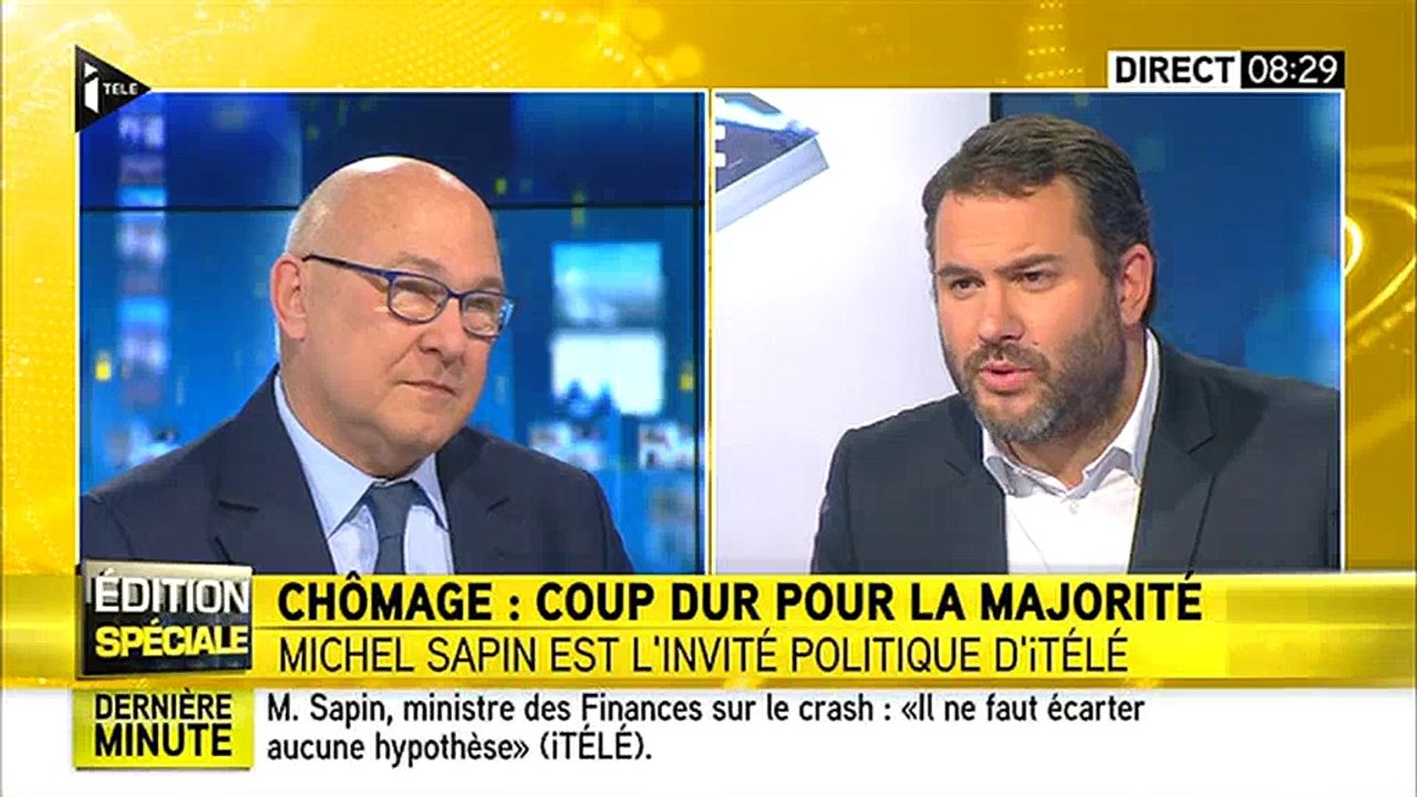 Michel Sapin admet à l'avance une "défaite" du PS aux départementales