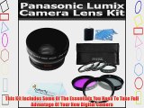 Lens Kit Includes 52mm 3pc High Resolution Multi Coated Filter Kit   HD .45x Wide Angle Lens