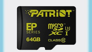 Patriot Extreme Performance Series 64 GB MicroSDXC Card U3 UHS-I Class-10 Compliant  - Supports