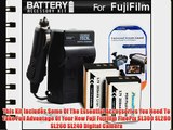 2 Pack Battery And Charger Kit For Fuji Fujifilm FinePix SL300 SL280 SL260 SL240 Digital Camera