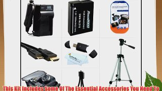 Must Have Accessory Kit For Panasonic Lumix DMC-GF2 Digital Camera Includes Extended (1200Mah)