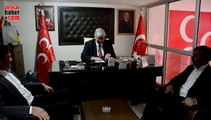 Akhisar Bakkallar Odasından, MHP İlçe Teşkilatına Zyaret