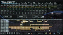 I make my own music using Dr Drum beat maker software