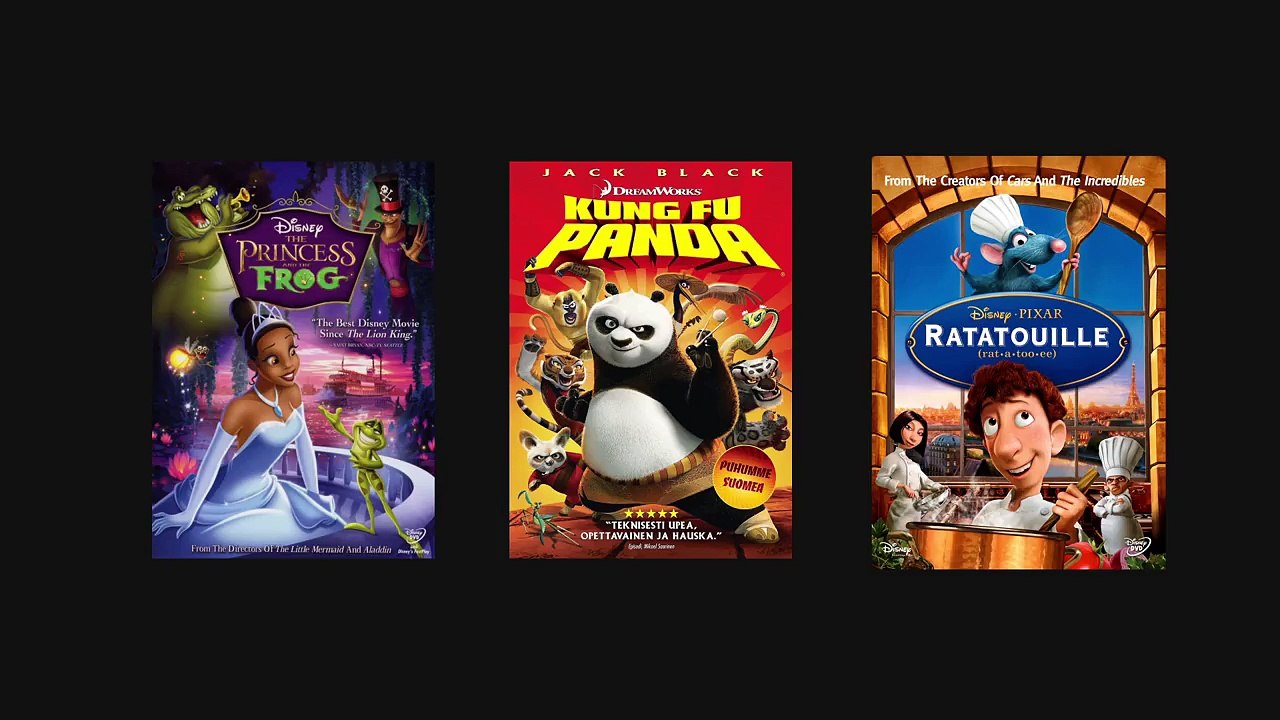 Copies de jaquettes de DVD