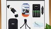 Accessory Kit Includes USB High Speed Card Reader   4 AA High Capacity Rechargeable NIMH Batteries