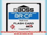 1GB Boss Roland BR-CF CompactFlash CF Memory Card for BR-600 BR-864 BR-900CD MC-808