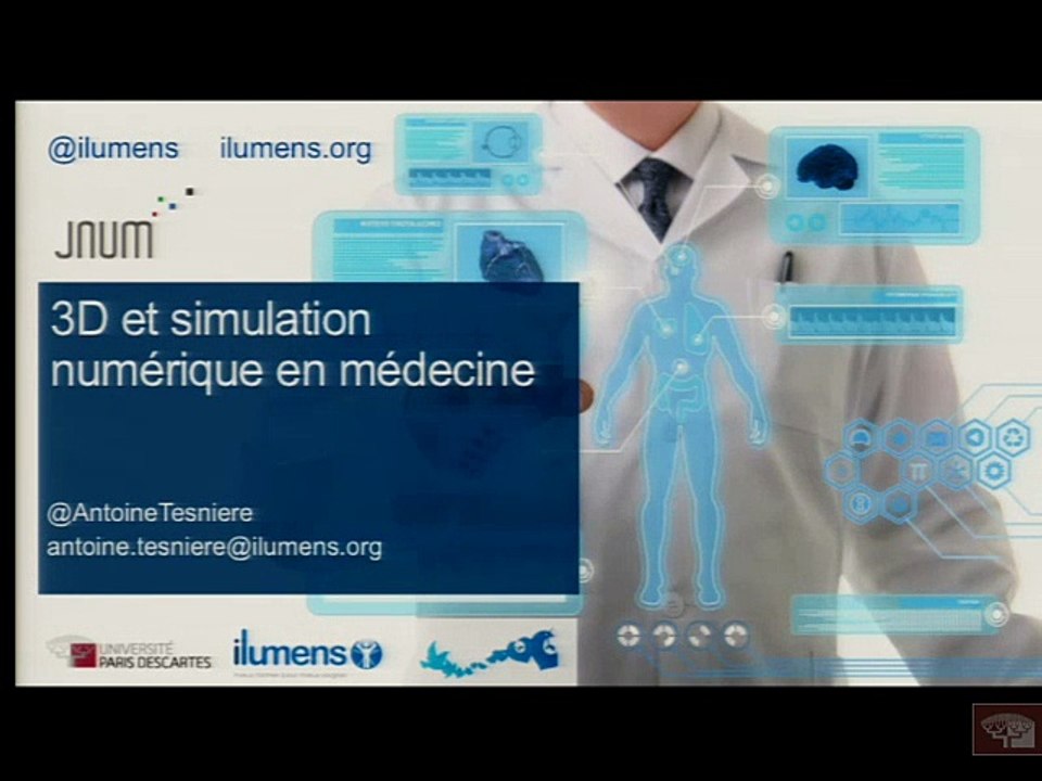 JNUM 2015 - Médecine: Ce qui va changer grâce à la 3D.
