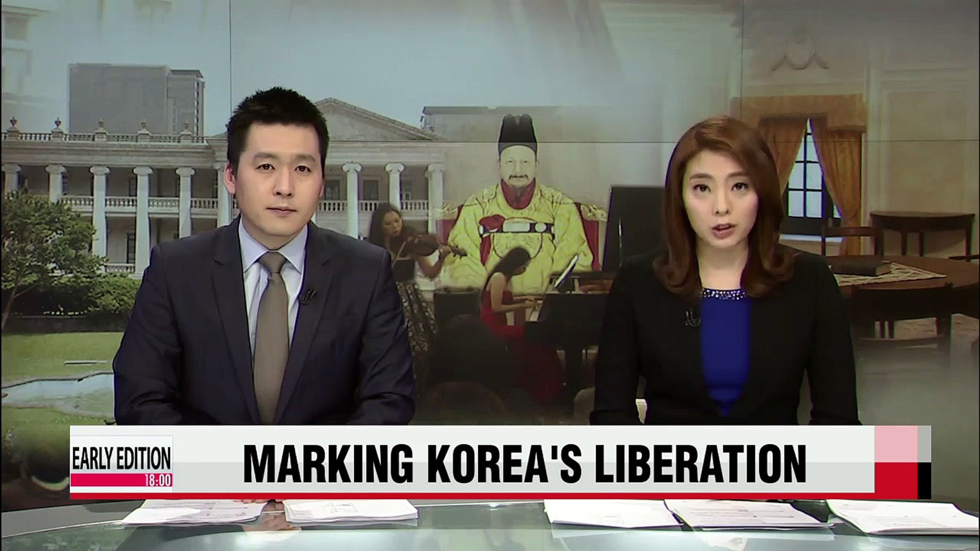 ⁣Song reenacted to celebrate Korea's liberation from Japanese colonization