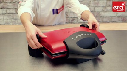 ERA SM-19 "Rapido" Removable Plate + Grill and Sandwich Maker