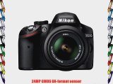 Nikon D3200 24.2 MP CMOS Digital SLR with 18-55mm f/3.5-5.6 AF-S DX VR NIKKOR Zoom Lens (Black)