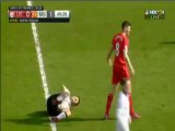 Steven Gerrard Sent off after 41 Seconds - Liverpool vs Manchester United