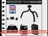 Essentials Accessory Kit For Canon EOS 60D Canon EOS 7D Mark II EOS 5DS EOS 5DS R Digital SLR