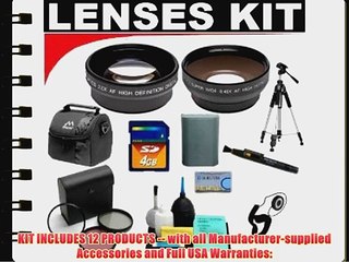 2x Digital Telephoto Professional Series Lens   0.5x Digital Wide Angle Macro Professional